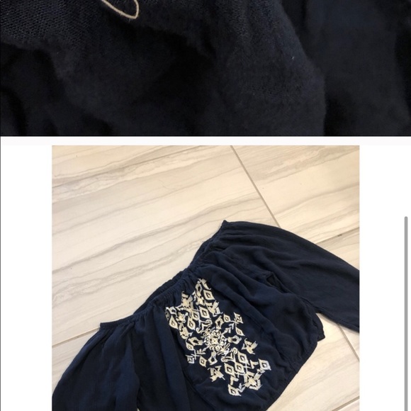 Hollister Off The Shoulder Crop Top - Picture 4 of 4